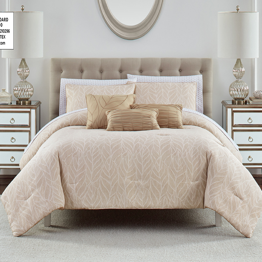 99,99% Polyester Jacquard Garnfärbungsdecke 6-Pieces Set Set