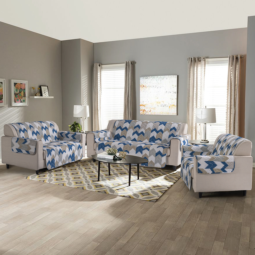 99,99% Polyester gedruckt und fest doppelte SEFA-SOFA-Abdeckung 3-Pieces-Set